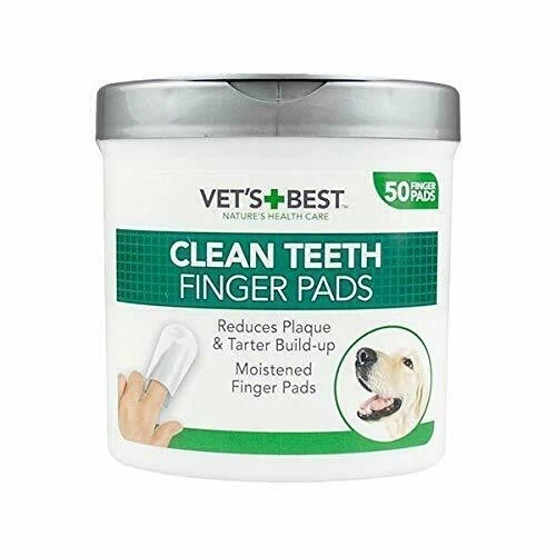מגבונים לניקוי שיניים לכלבים - VET'S BEST